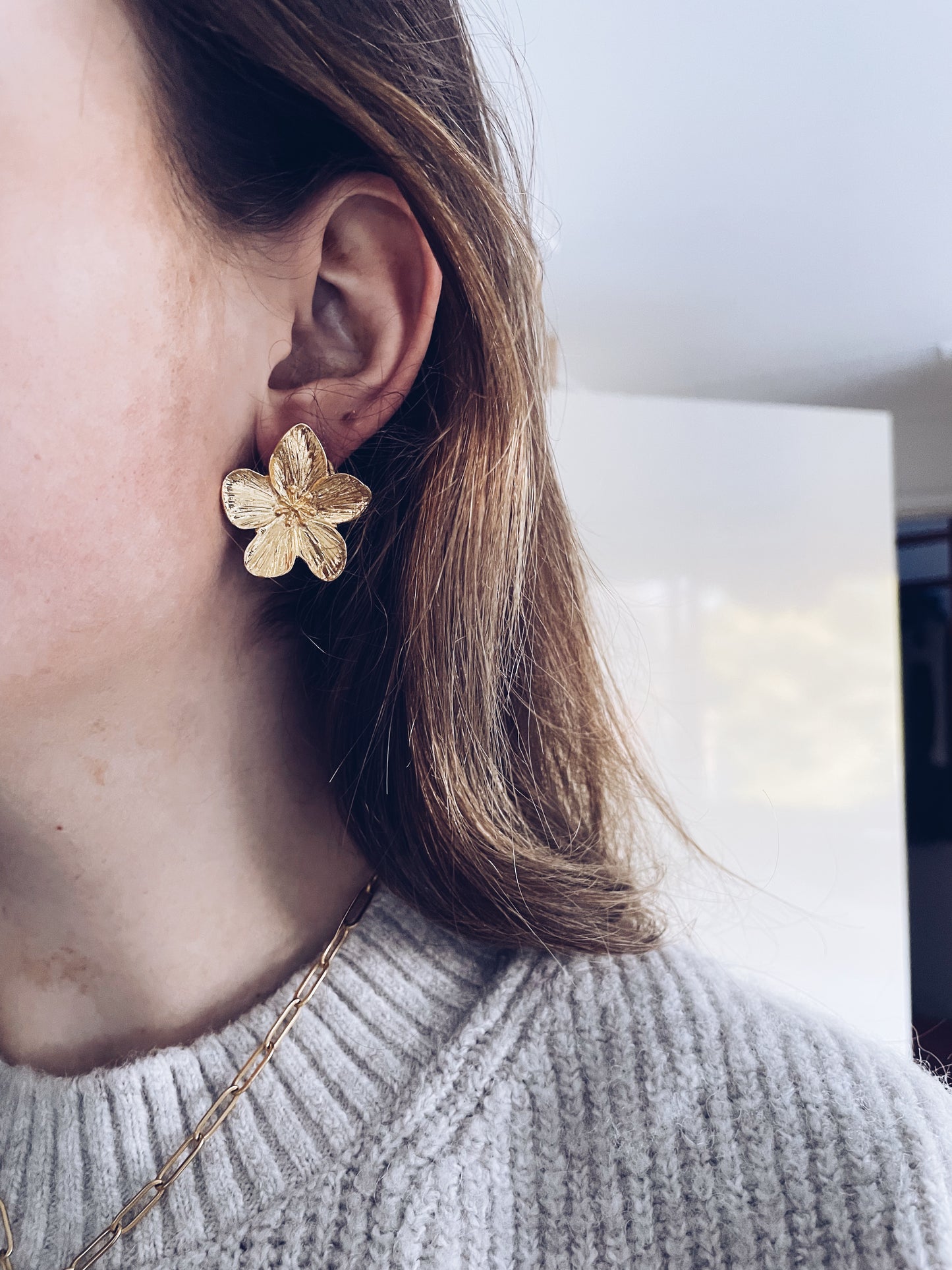 Bloom Earring gold