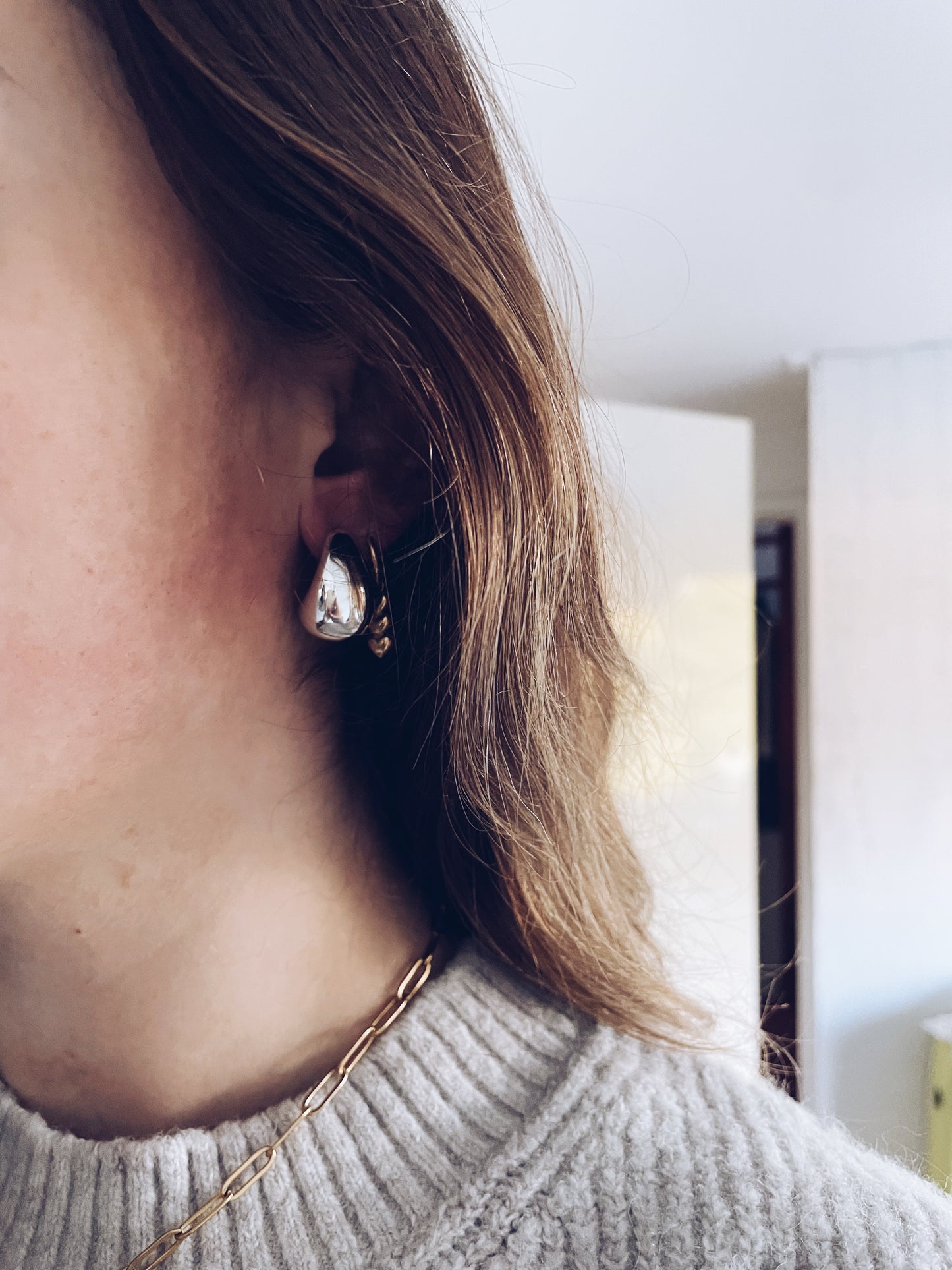 Teardrop zilver