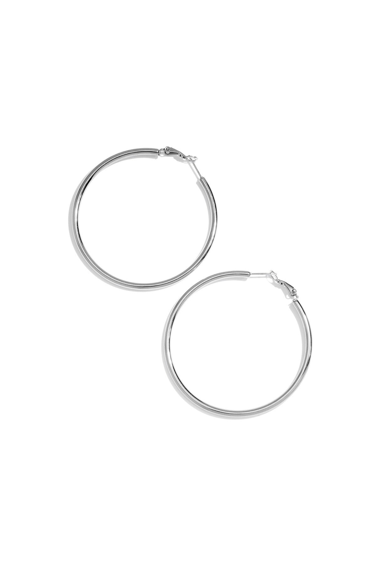 Perfect hoops zilver