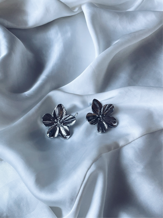 Bloom Earring zilver