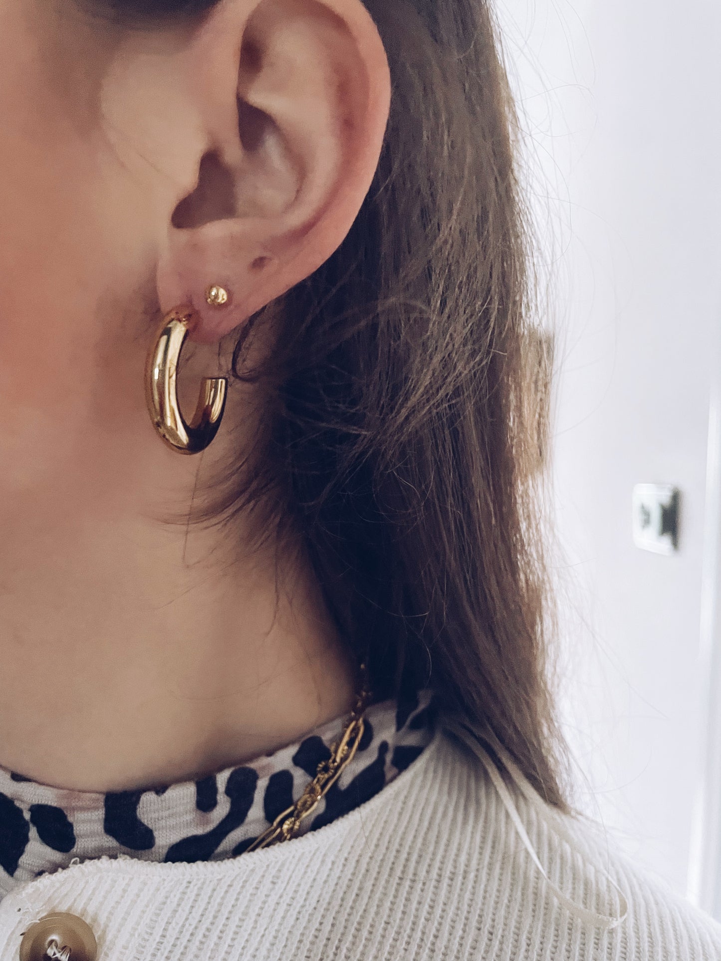 Mini hoops gold