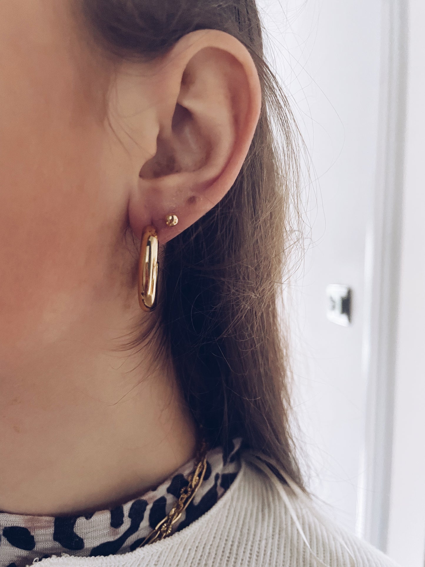 Mini hoops gold